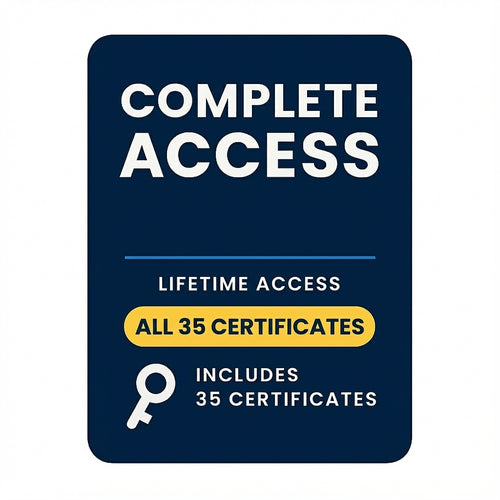 35 Verified Travel Certificates — Official Lifetime Access